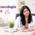 Dr. Shailja Sharma consulting a patient at her Agra gynaecology clinic